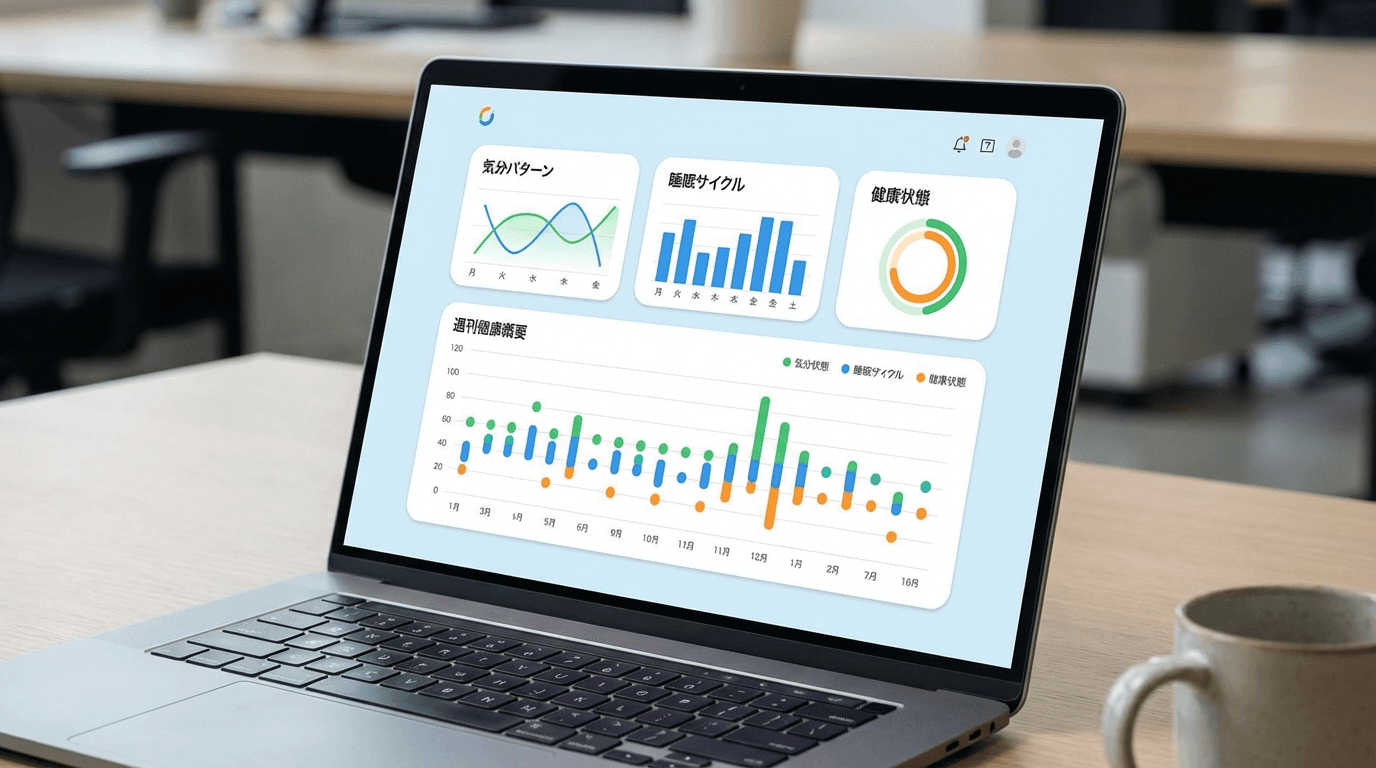 健康状態を可視化するダッシュボード